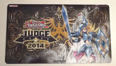 Dark Magician Girl the Dragon Knight Exclusive Judge 2014 Travel Playmat